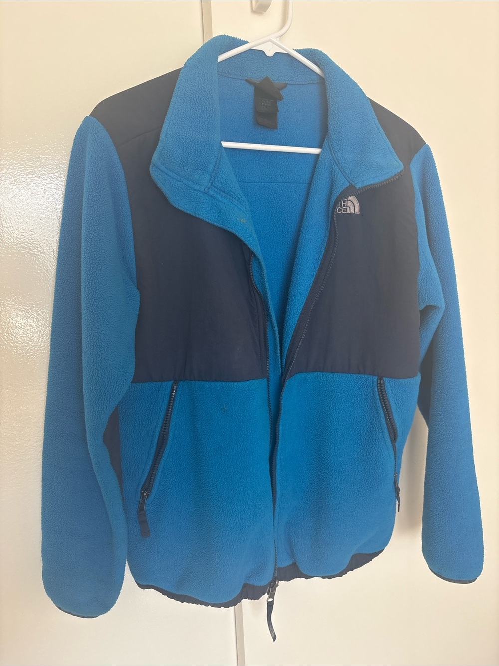 The North Face Kids Blue and Navy Fleece Jacket